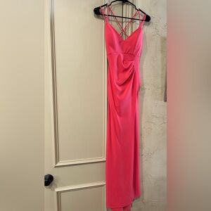 Wendye Chaitin Elegant Pink Evening Gown XS